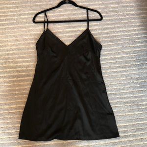 Nasty Gal Black Slip Dress With Tags